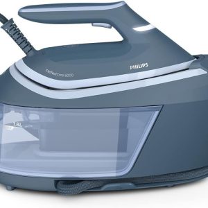 Philips 6000 Serisi Perfectcare Buhar Kazanlı Ütü, Güçlü Buhar, 1,8 L Çıkarılabilir Su Haznesi, Sıfır Yanık Riski, SteamGlide (PSG6042/20)