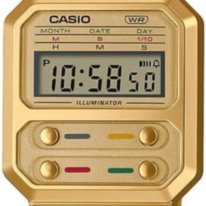 A100WEG-9ADF Kol Saati, Altın Sarısı, Standart