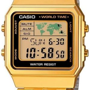 A500WGA-9DF Kol Saati, Altın Sarısı, Standart