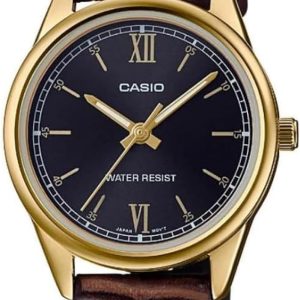 Kadın LTP-V005GL-1B2UDF Standart Kol Saati, Kahve, Standart